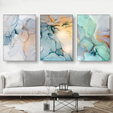 Colorful Cloud Abstract Wall Art Canvas Print